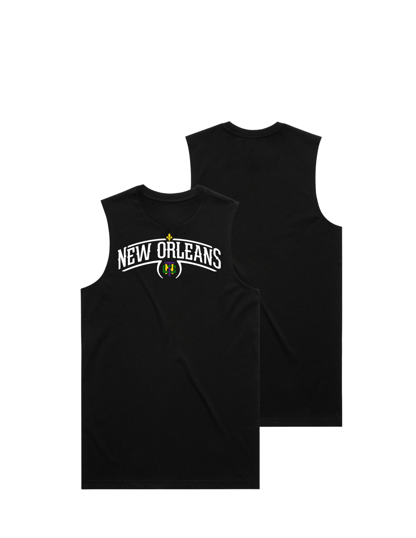 New Orleans Tank Top Blank Back