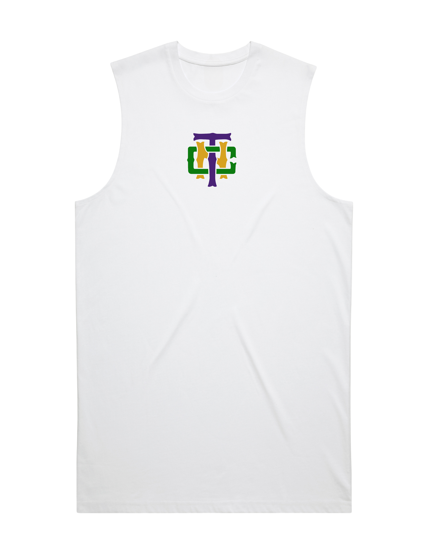 TNC Center Chest Tank Top W/Back Design