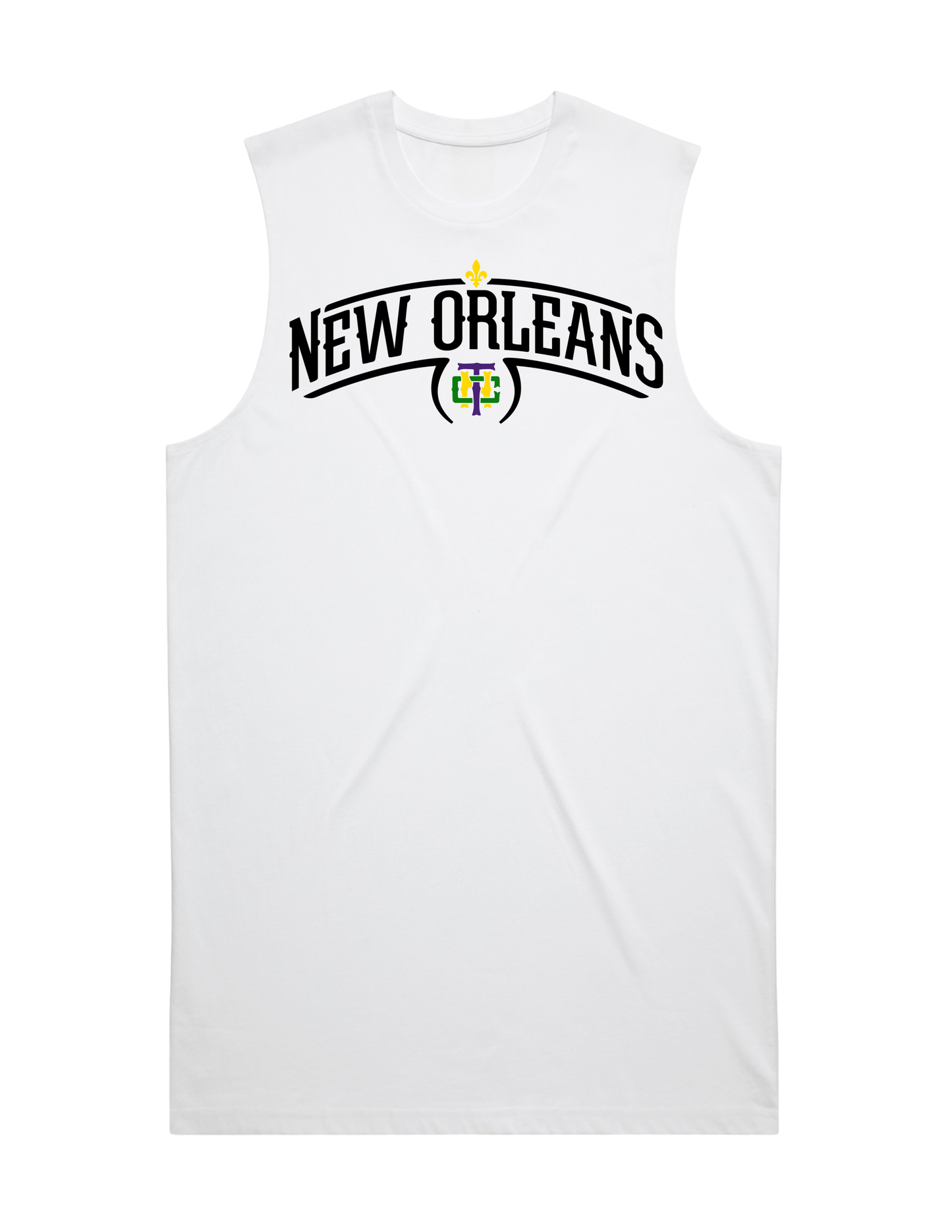 New Orleans Tank Top Blank Back