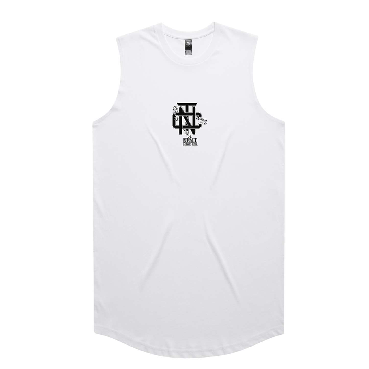 Keep My Name Tank Top White