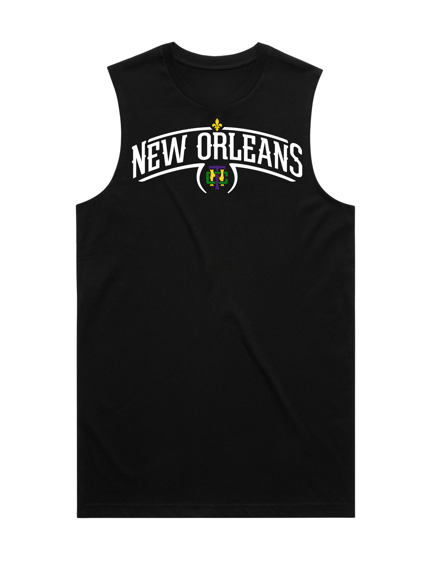 New Orleans Tank Top Blank Back