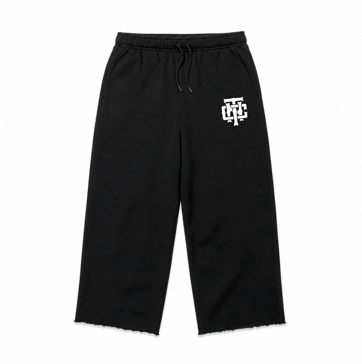 Core - Cropped Sweatpants (Black)