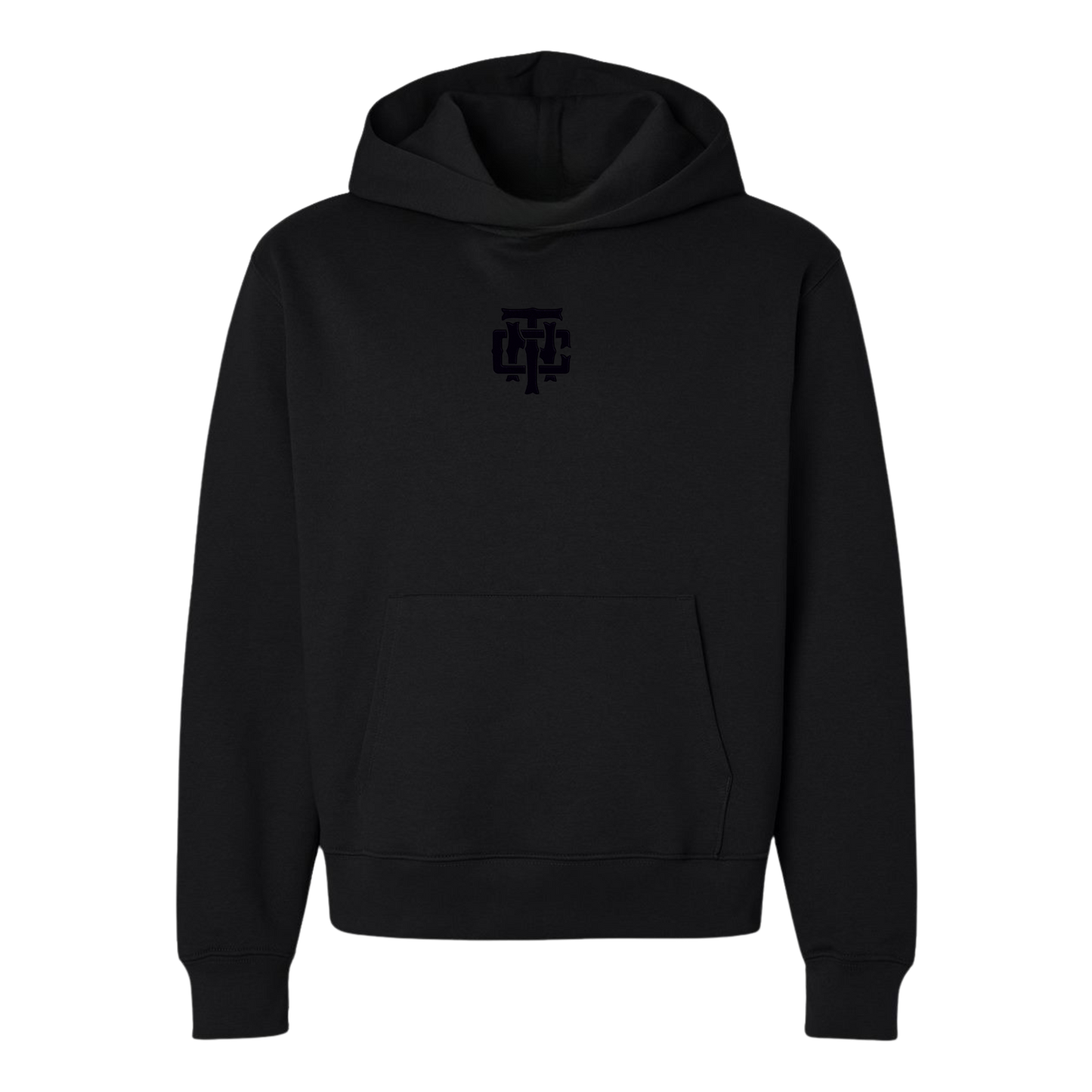 THE NEXT CHAPTER — Blacked-Out Essential Hoodie