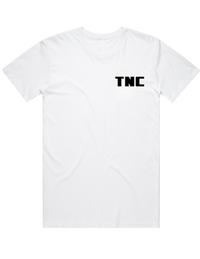 JOBS NOT FINISHED Heavy Weight Box Tee White