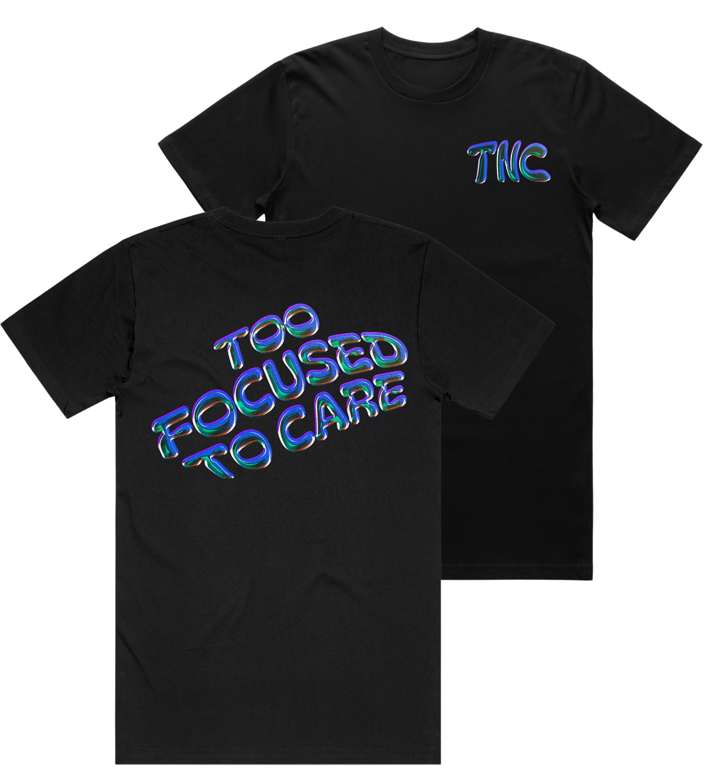 Too Focused To Care Box Tee
