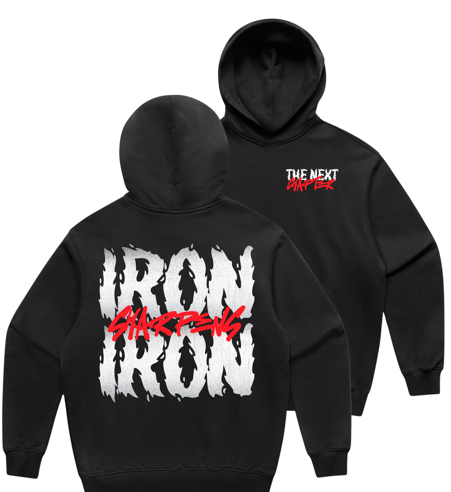 Iron Sharpens Heavyweight Hoodie
