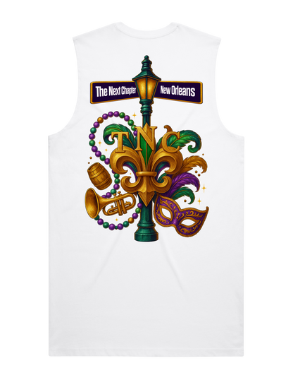 TNC Center Chest Tank Top W/Back Design
