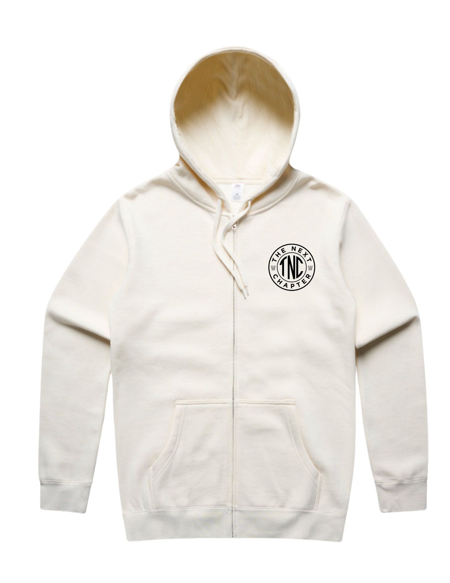 TNC Full Zip Hoodie Creme
