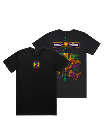 TNC Center Chest Box Tee W/Back Design