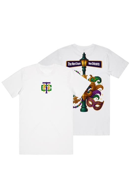 TNC Center Chest Box Tee W/Back Design