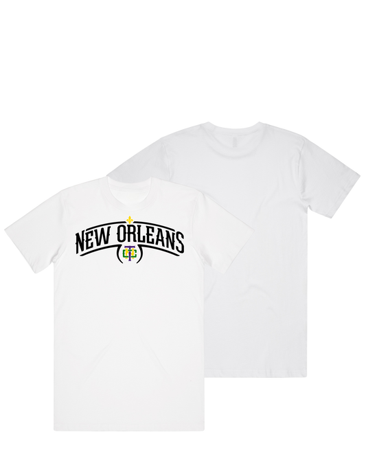 New Orleans Box Tee Blank Back
