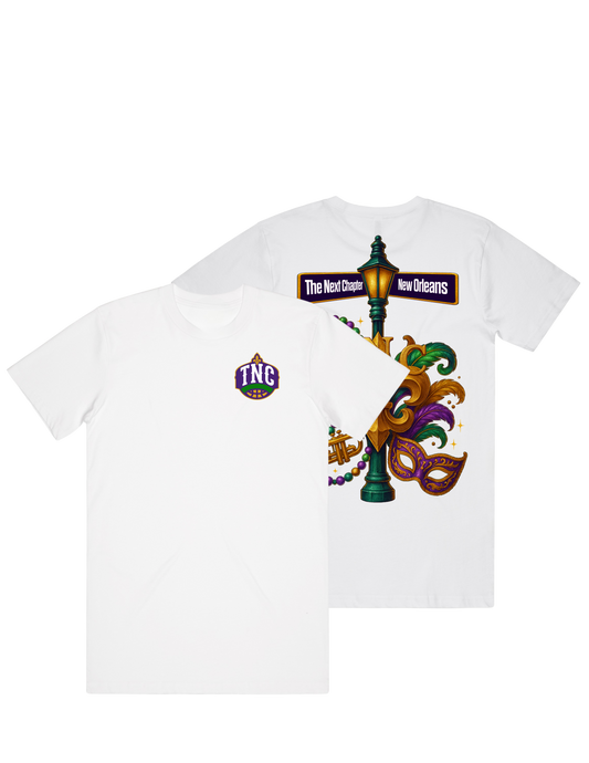 TNC Bayou Badge  Box Tee w/Graphic on back