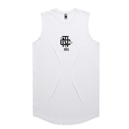 Keep My Name Tank Top White