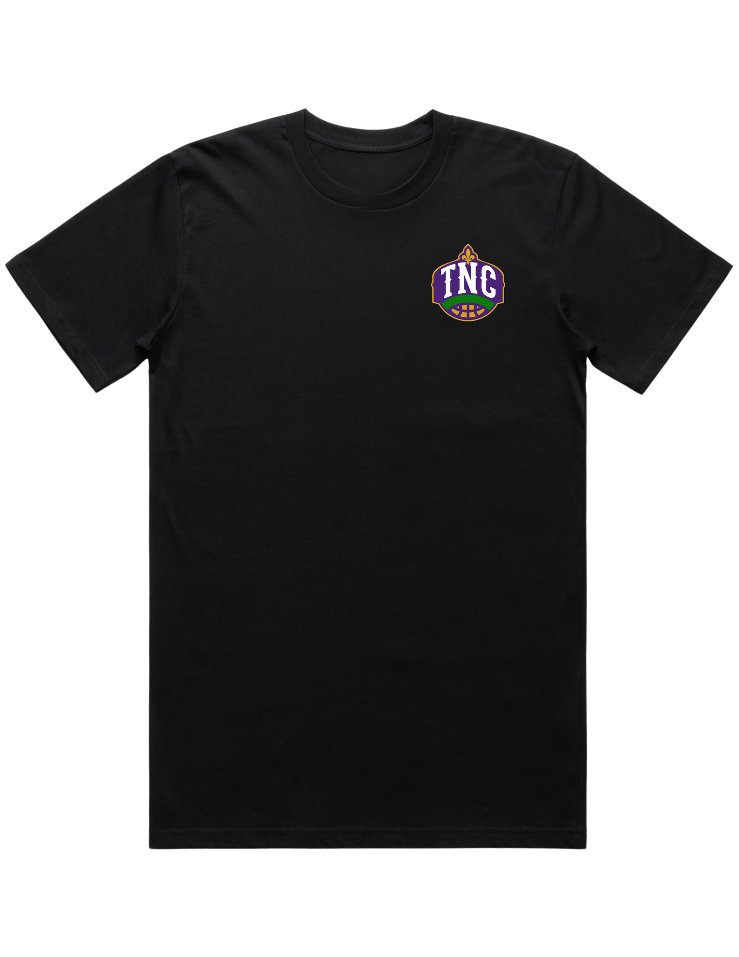 TNC Bayou Badge  Box Tee w/Graphic on back