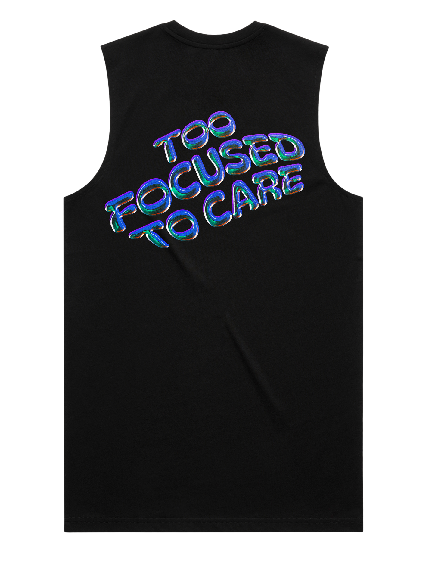 Too Focused To Care Tank Top