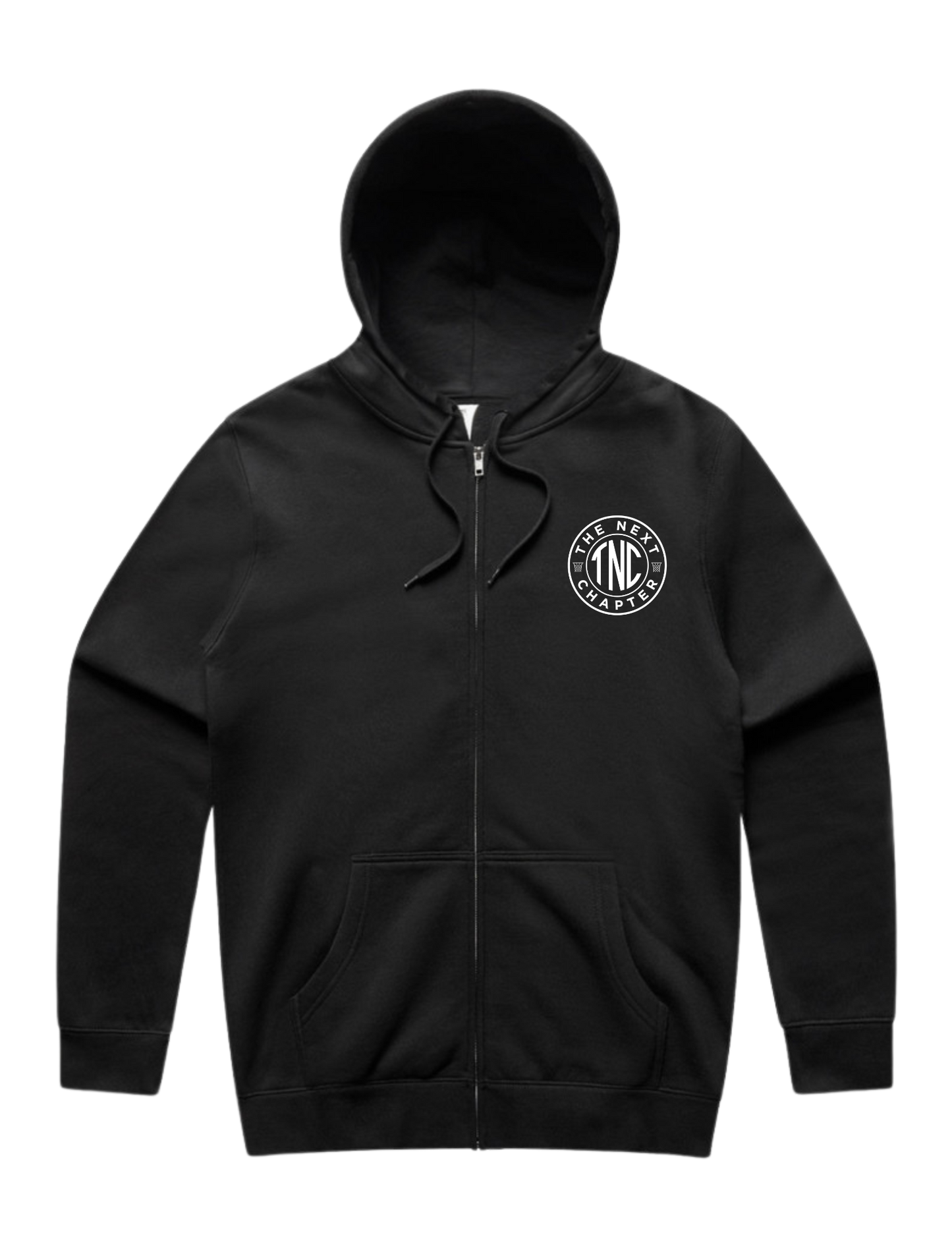 TNC Full Zip Hoodie Black