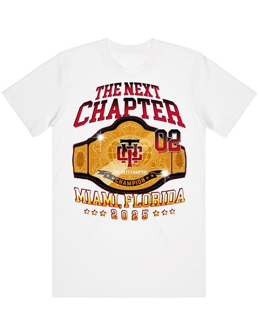 TNC02 Championship Belt White