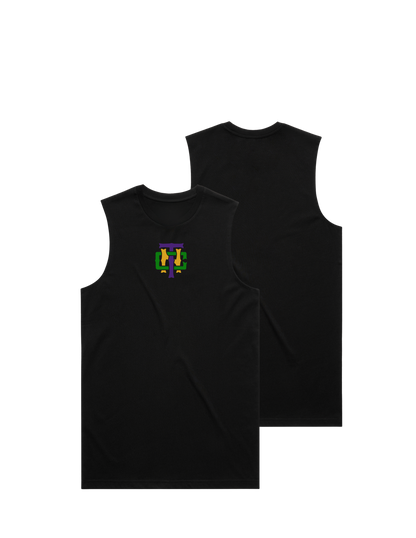 TNC Center Chest Tank Top Blank Back