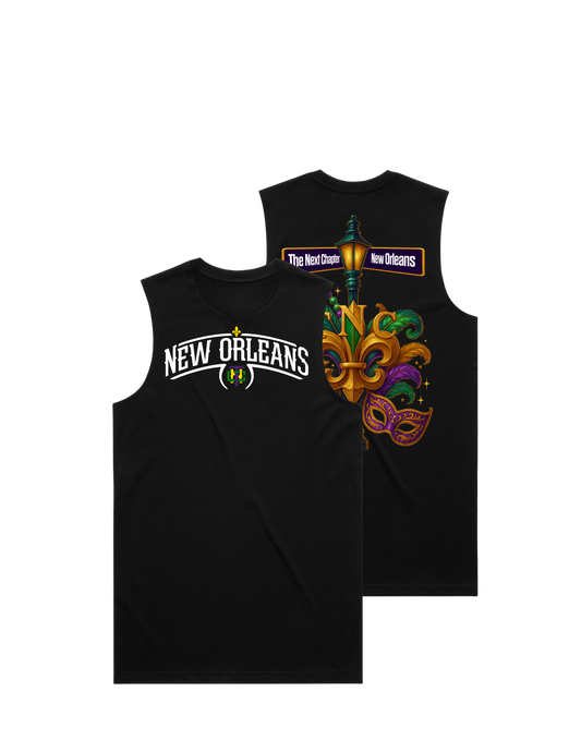 New Orleans Tank Top w/Graphic on Back