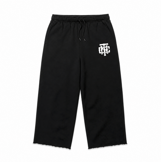 Core - Cropped Sweatpants (Black)
