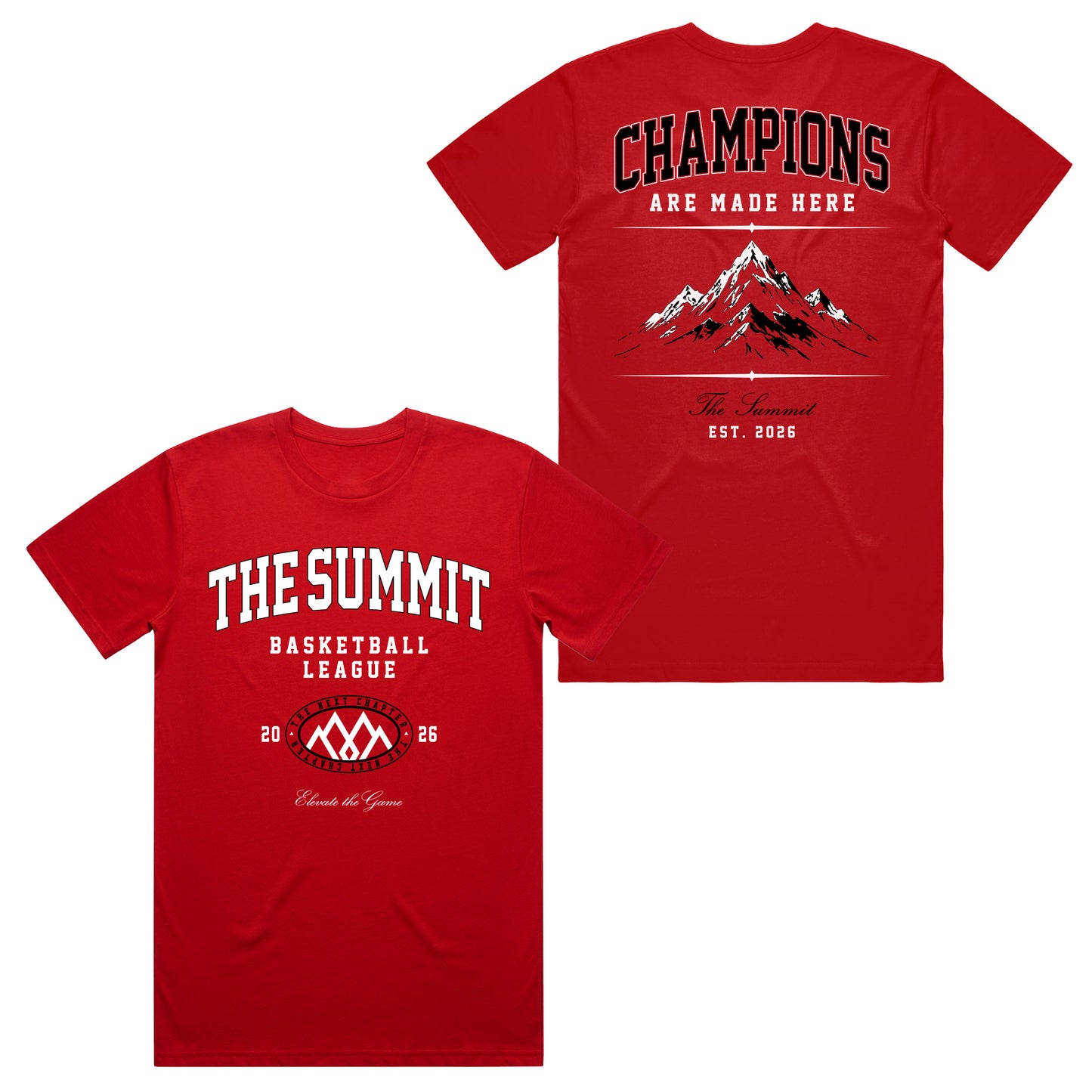 The Summit - T-Shirt (Dwayne Fundraiser)