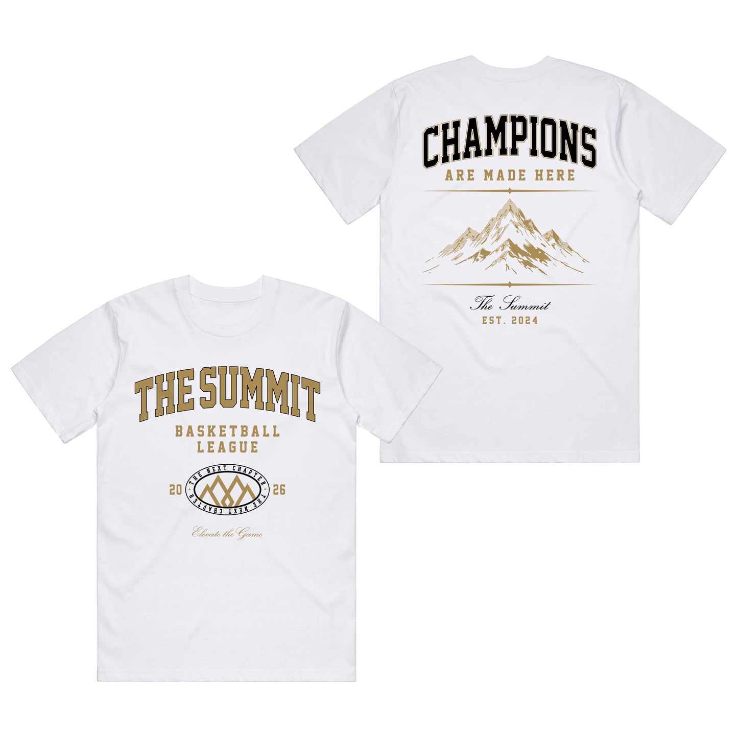 The Summit - T-Shirt (Dwayne Fundraiser)